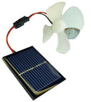 Solar Cell, Motor and Fan