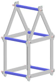 Combo Basic Bridge and Basic House (Makes 35) Ice Cream Sticks