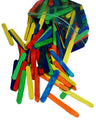 Craft Sticks (Ice Cream) Bulk 66 mm Coloured (1,000)